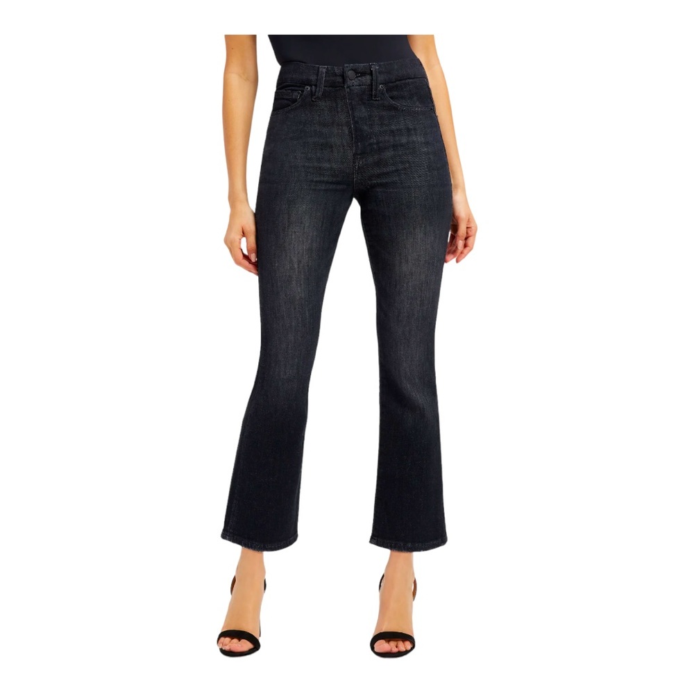 GA NWT ORIGINAL LINE | Cashmere Jeans | Cropped Mini Boot |Size 00 | Black